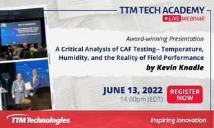 Webinar-A Critical Analysis of CAF Testing - Temperature, Humidity, and the Reality of Field Performance